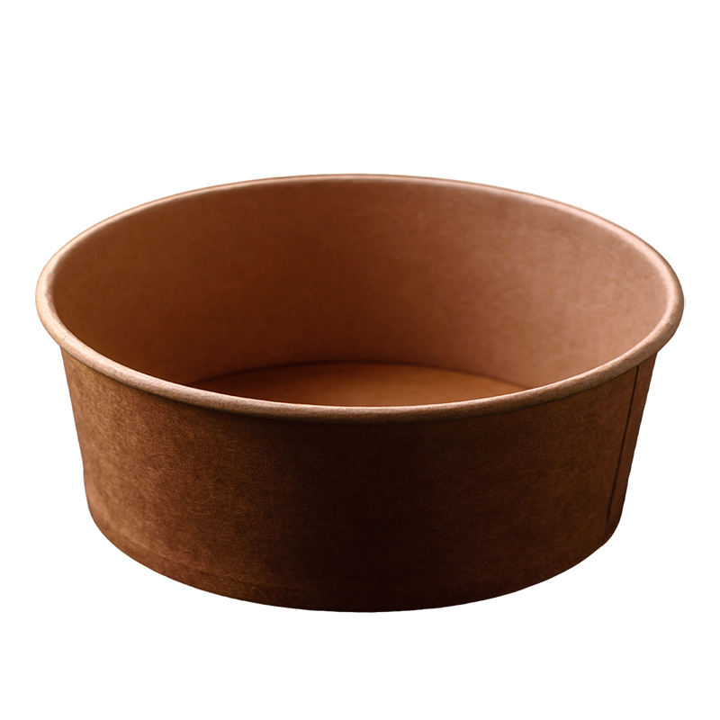 Bol à dessert compostable en kraft