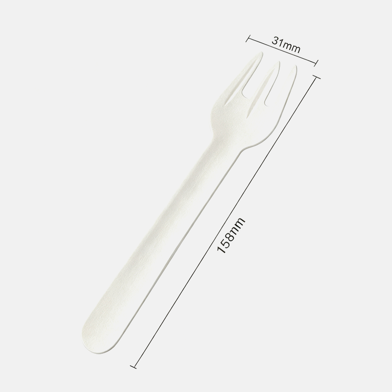 Fourchette en papier écologique